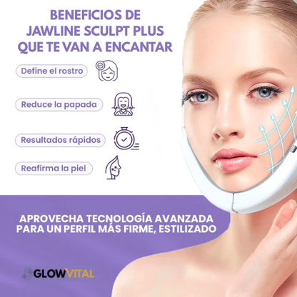 Jawline Sculpt Plus – ¡Adiós Papada! ¡Hola Mandíbula Definida! – EDICIÓN LIMITADA