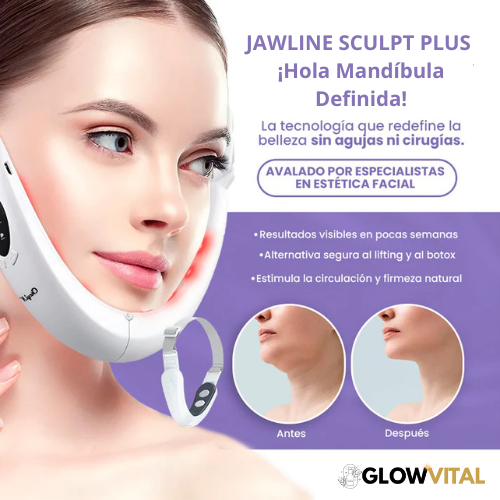 Jawline Sculpt Plus – ¡Adiós Papada! ¡Hola Mandíbula Definida! – EDICIÓN LIMITADA